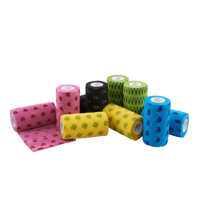 Venda Fun-Flex surtido de colores, 10 rollos