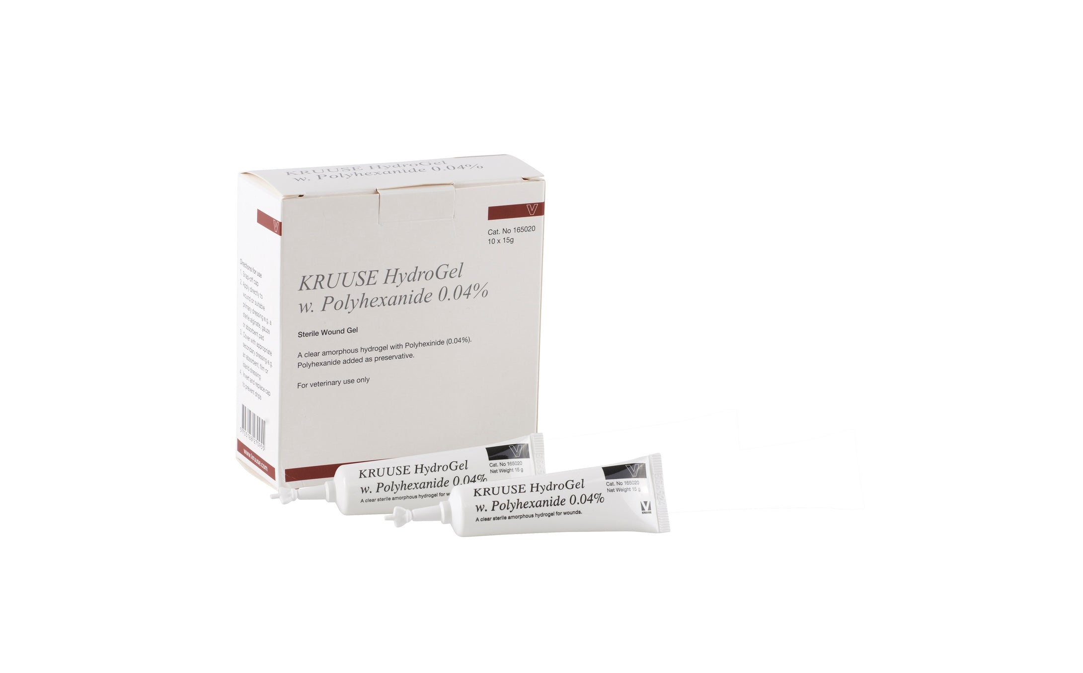 HidroGel, estéril, Polihexanida 0,04%, 10 x 15 g, 10/paq.